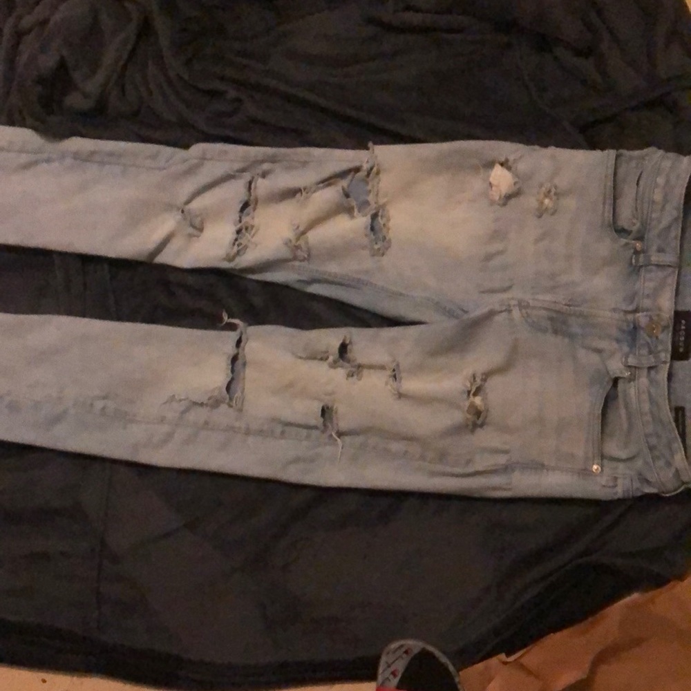 Pacsun blue cut jeans
